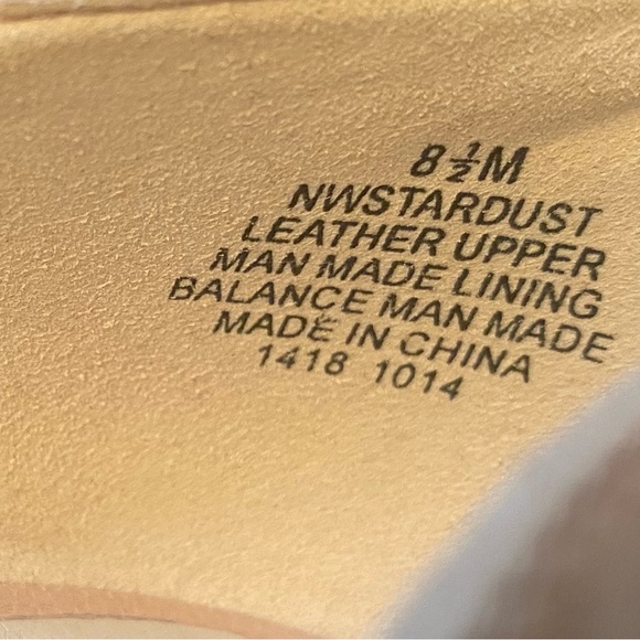 Nude/Natural Nine West Flats (NWOT) - Picture 6 of 12